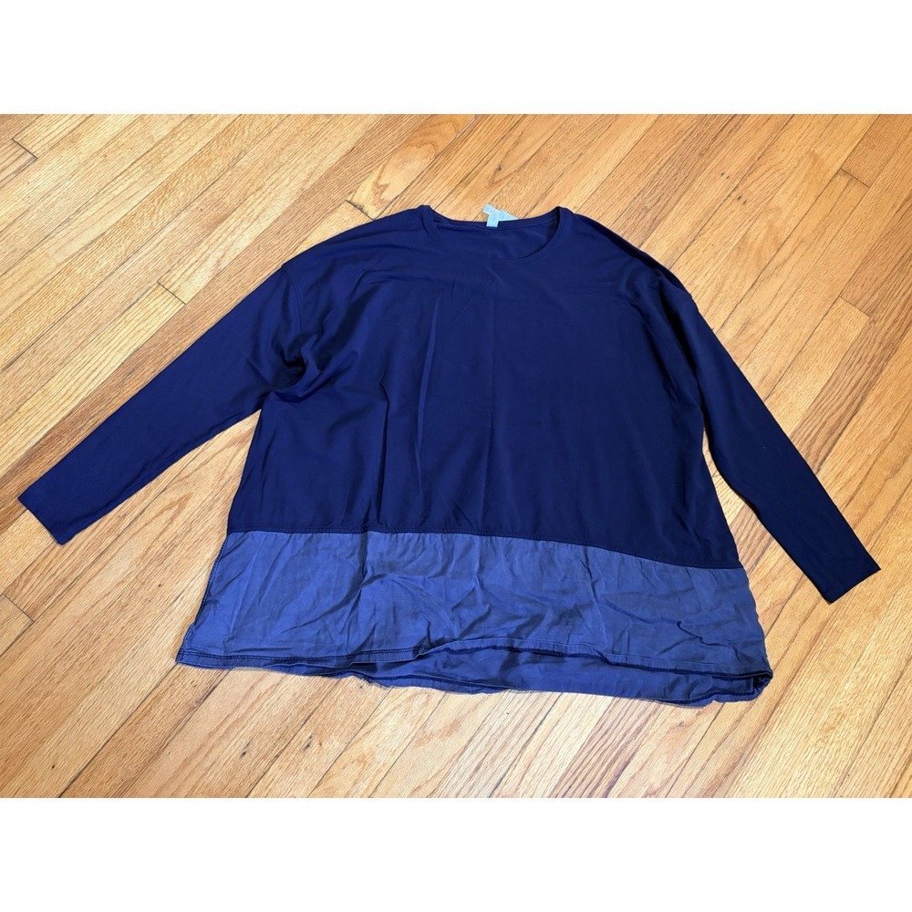 Lululemon Ease of Mind Long Sleeve Black Oversized Pullover Top Size 12